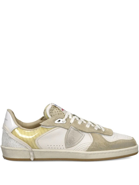  Philippe Model Paris Zapatillas Bajas A Paneles - Blanco 
