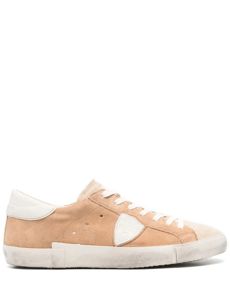  Philippe Model Paris Zapatillas Con Tiras Autoadherente - Marrón 
