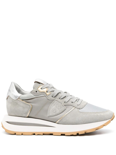  Philippe Model Paris Zapatillas Tropez Haute Con Cordones - Gris 