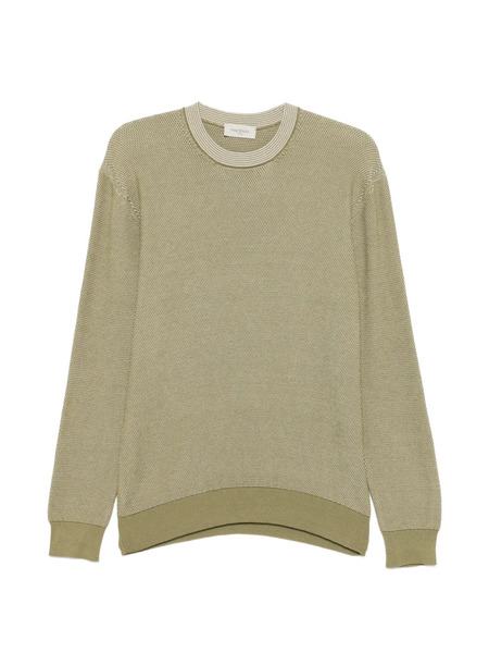  Piacenza Cashmere Jersey Con Cuello Redondo - Verde 