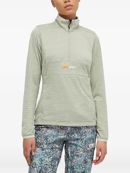 Picture Top Con Cremallera - Verde 