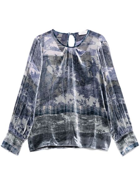  Pierre-louis Mascia Top Kanpur - Azul 