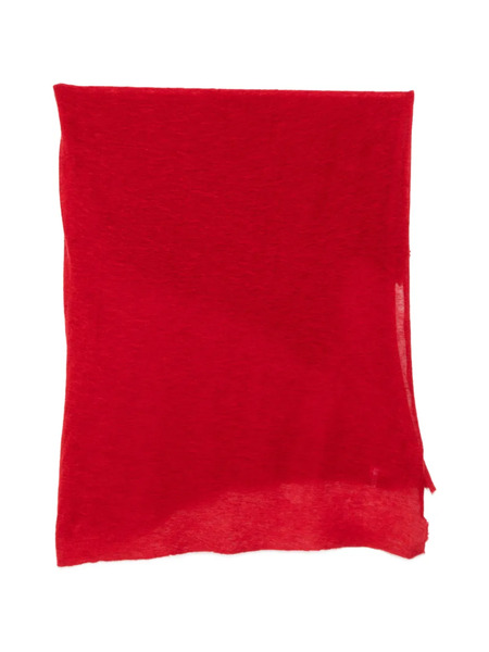  Pin1876 Bufanda Con Bordes Sin Rematar - Rojo 