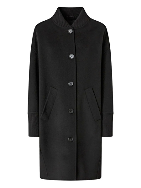  Pinko Abrigo Con Botones - Negro 