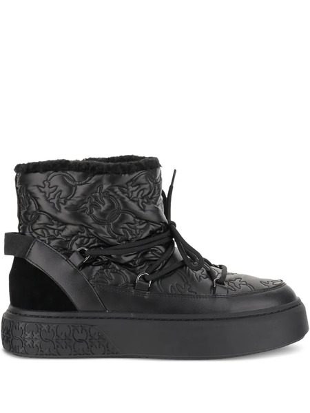  Pinko Botas Acolchadas Con Plataforma - Negro 