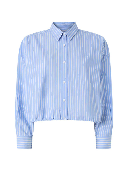  Pinko Camisa A Rayas - Azul 