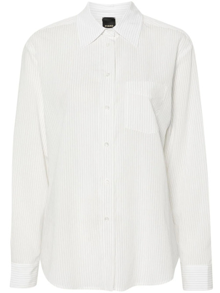  Pinko Camisa A Rayas - Blanco 