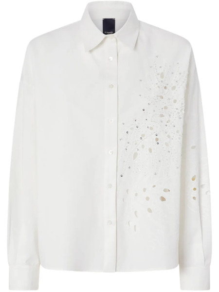  Pinko Camisa De Algodón - Blanco 