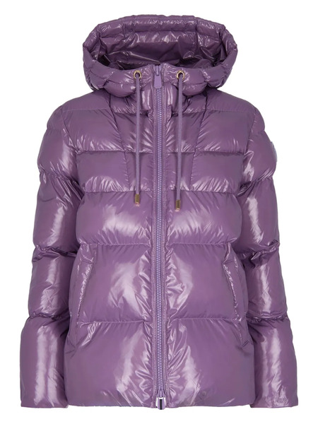  Pinko Plumífero Con Capucha - Morado 