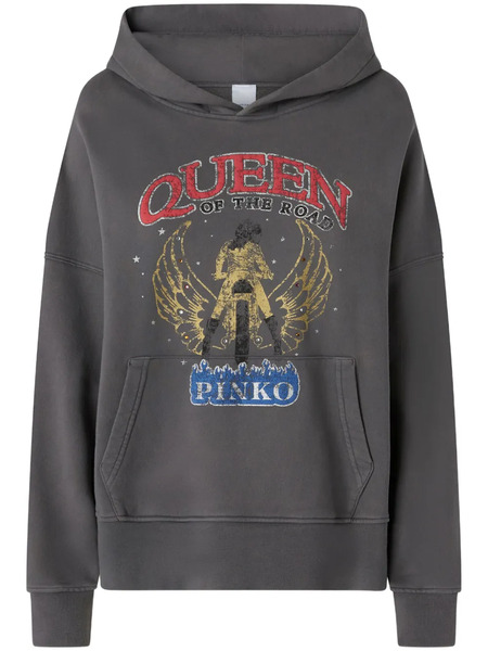  Pinko Sudadera Con Capucha - Gris 