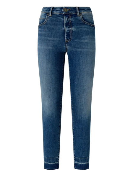  Pinko Vaqueros Con Puños Bordados - Azul 