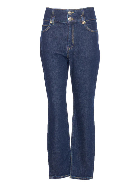  Pinko Vaqueros De Talle Alto - Azul 