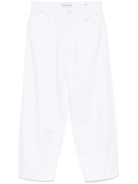  Pinko Vaqueros Rectos - Blanco 