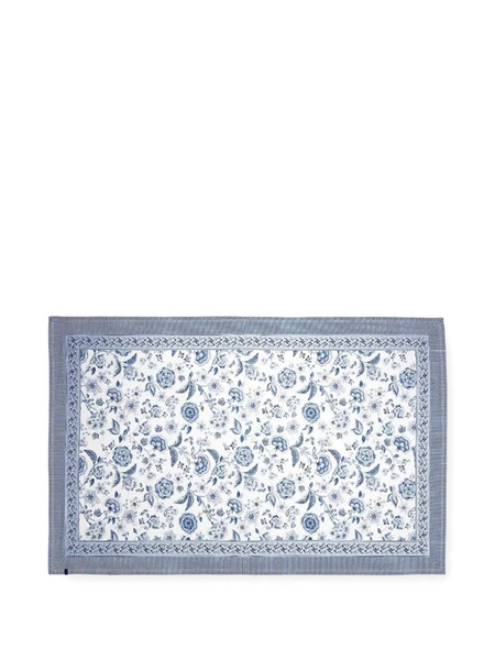  Pip Studio Mantel Con Motivo Floral - Blanco 