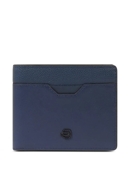  Piquadro Cartera Granulada - Azul 