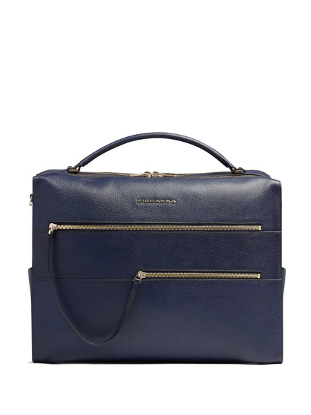  Piquadro Funda Para Portátil Granulada 15.6 - Azul 