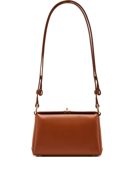  Plan C Bolso Mini Con Logo - Marrón 