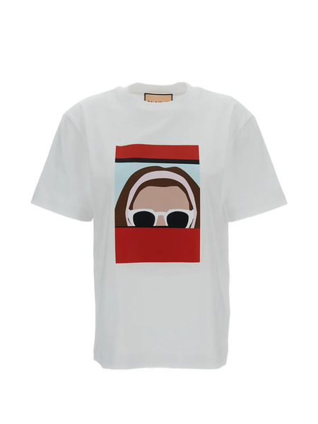  Plan C Graphic-print T-shirt - Blanco 