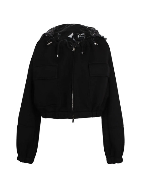  Plan C Sudadera Con Capucha Y Cremallera - Negro 