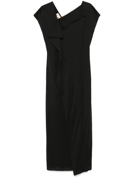  Plan C Vestido Largo - Negro 