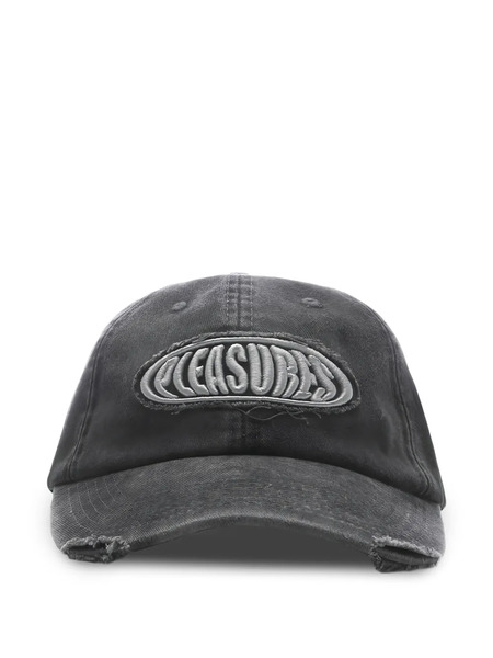  Pleasures Gorra Con Detalles Bordados - Negro 
