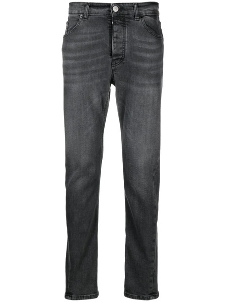  Pmd Vaqueros Con Logo En Relieve - Gris 