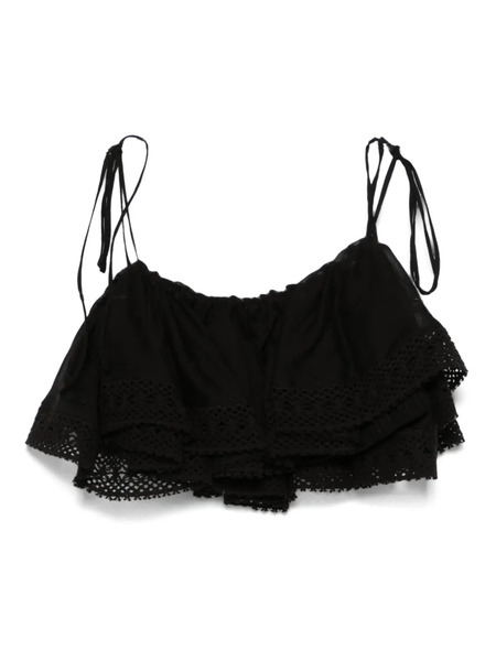  Pnk Top De Algodón - Negro 