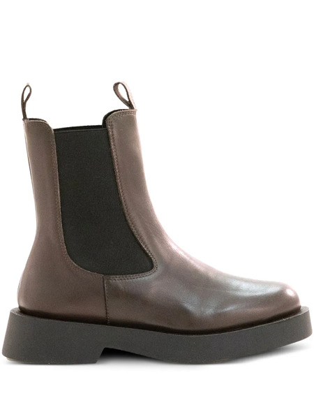  Poeve Botas Con Panel Elástico - Marrón 