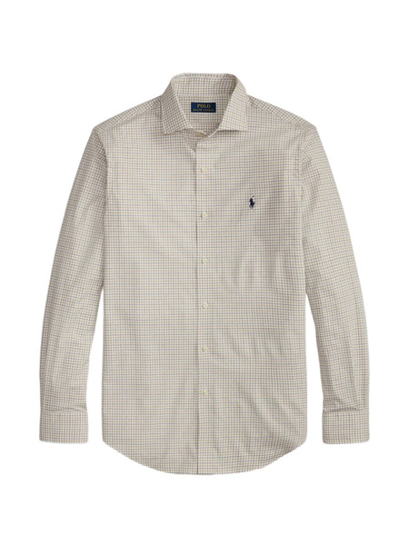  Polo Ralph Lauren Camisa Bordada A Cuadros - Neutro 