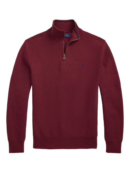  Polo Ralph Lauren Jersey Con Cuello Con Cremallera - Rojo 
