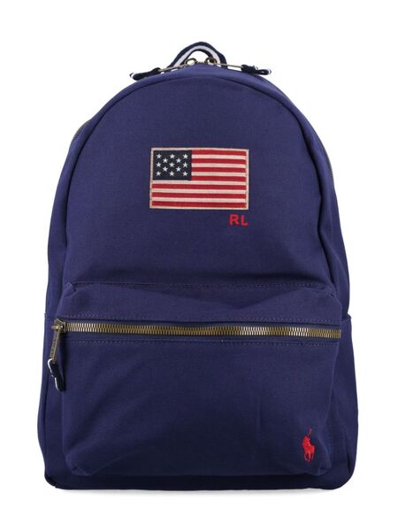  Polo Ralph Lauren Kids Mochila American - Azul 
