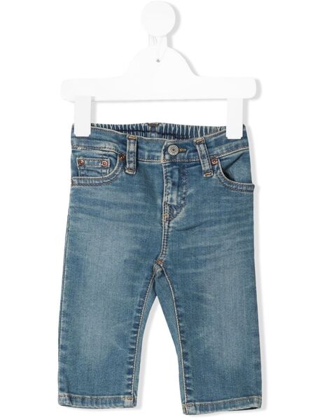  Polo Ralph Lauren Kids Vaqueros Con Efecto Degradado - Azul 