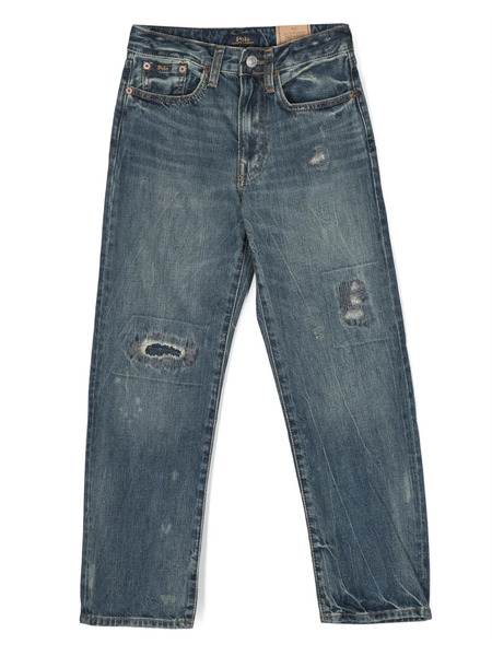  Polo Ralph Lauren Kids Vaqueros Rectos Lynwood - Azul 