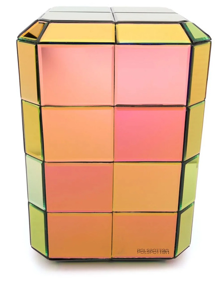  Polspotten Pilar Pixel Mirror Pequeño - Verde 
