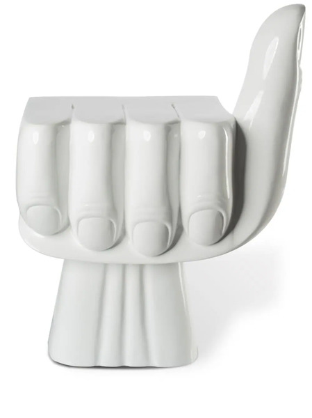  Polspotten Silla Fist Lacada - Blanco 