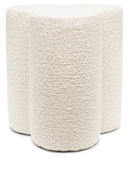  Polspotten Taburete Clover De Bouclé - Neutro 
