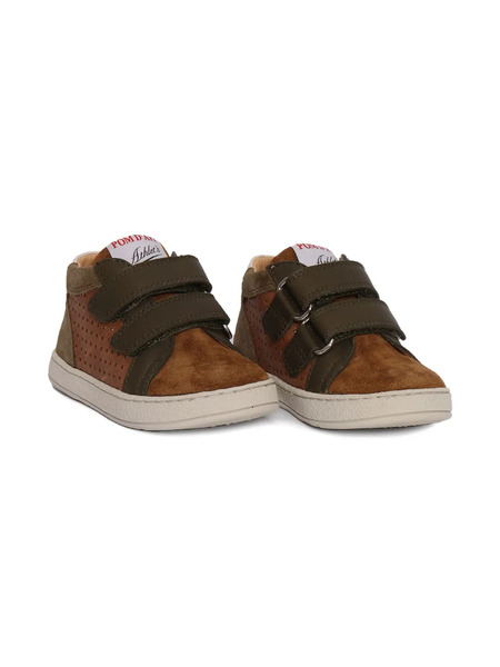  Pom D'api Zapatillas Con Perforaciones - Marrón 
