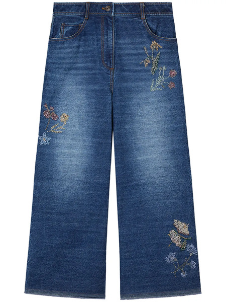  Ports 1961 Vaqueros Floral Fantasy - Azul 