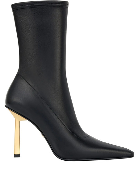  Potamy Botines De Piel - Negro 