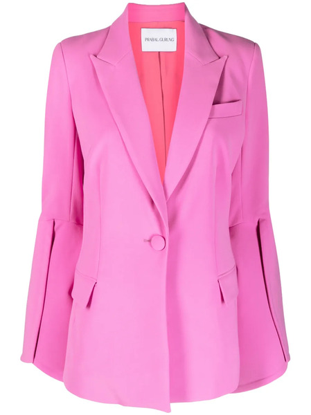 Prabal Gurung Blazer Con Botones - Rosa 