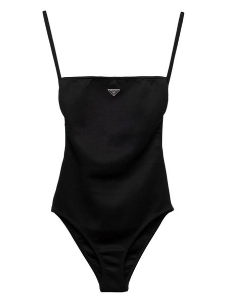  Prada Bañador Con Logo Triangular - Negro 