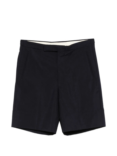  Prada Bermudas Con Logo - Azul 