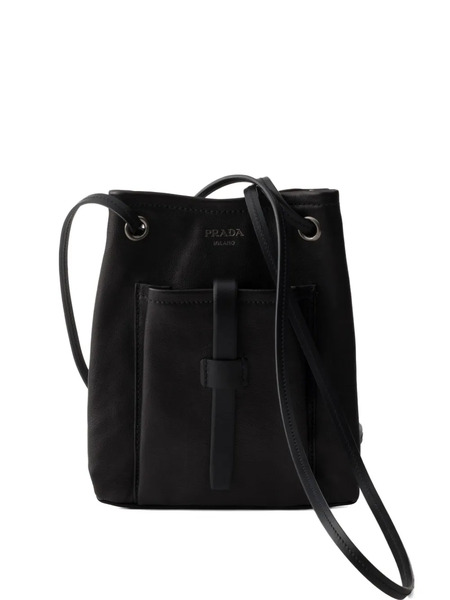  Prada Bolso De Hombro Mini - Negro 