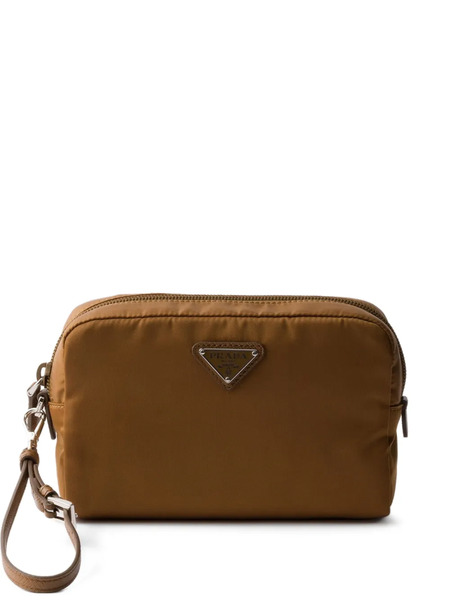  Prada Bolso De Mano Re-nylon Con Cremallera - Marrón 
