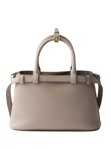  Prada Bolso Shopper Buckle Pequeño - Neutro 