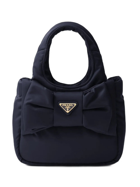  Prada Bolso Shopper Re-nylon Mini Acolchado - Azul 