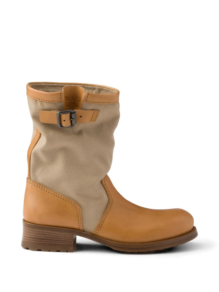  Prada Botas Con Suela De Lona - Neutro 