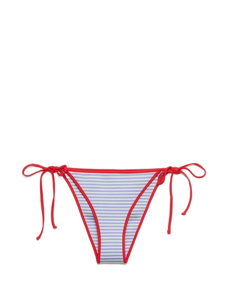  Prada Bragas De Bikini Con Lazos - Azul 