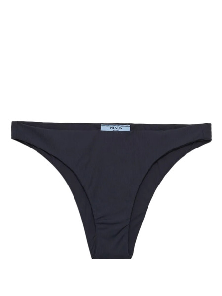  Prada Bragas De Bikini De Canalé - Azul 