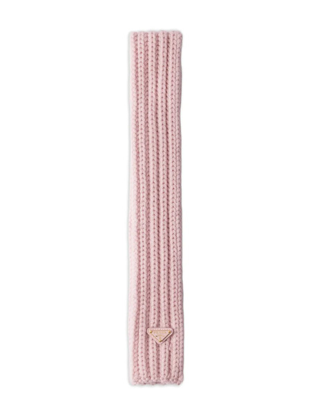  Prada Bufanda De Canalé Esmaltada - Rosa 